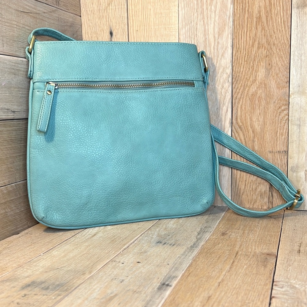 G.H. Bass & Co. Teal Crossbody Bag NWOT